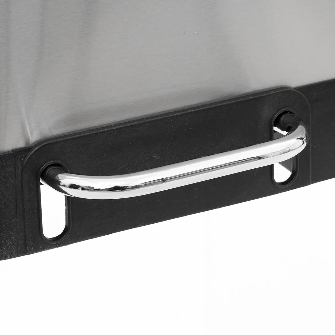 Cubo de basura con pedal ARIANE plateado 30L