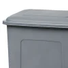 Cubo De Basura Con Pedal Gris 35L