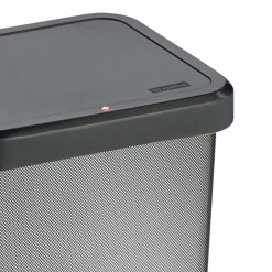 Cubo De Basura Con Pedal 20L Carbono