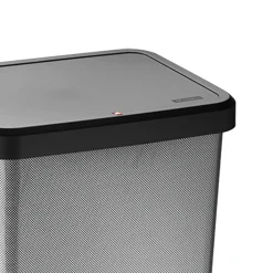 Cubo De Basura Con Pedal 40L Carbono