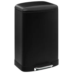 Cubo De Basura Con Pedal 50L Negro