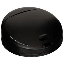 Cubo de basura con sensor automático negro inox