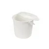 Cubo De Basura Con Tapa 16L Europa Blanco