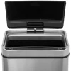 Cubo De Basura C/Sensor Acero Inox 40L