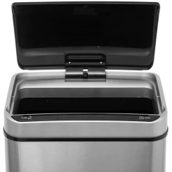 Cubo De Basura C/Sensor Acero Inox 40L