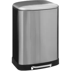 Cubo De basura De Acero Inoxidable 50L