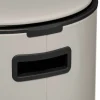 Cubo de basura DELTA beige de metal 30l