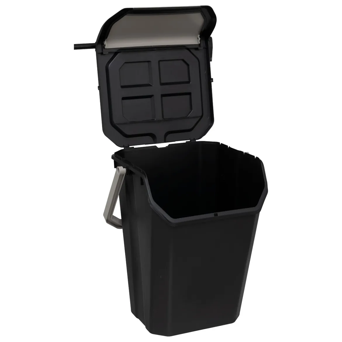 Cubo de basura 37L apilable con asa
