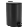 Cubo De Basura Negro Mate De Metal SoftClose 3L