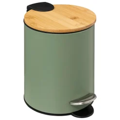Cubo De Basura P/Baño Cierre Suave 3L