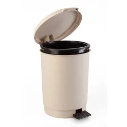 Cubo De Basura P/Baño Con Pedal 6L