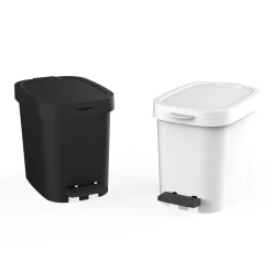 Cubo De Basura P/Baño C/Pedal 10L
