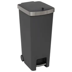 Cubo de basura ruedas y pedal 45L