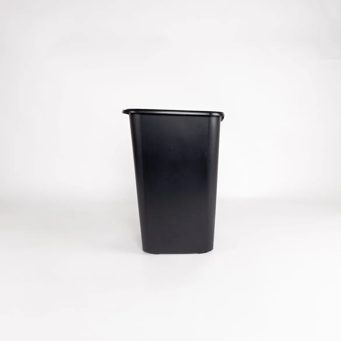 Cubo de reciclaje para vidrio negro 50L