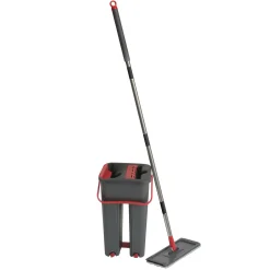 Cubo 4l + mopa gris/rojo 3.5l