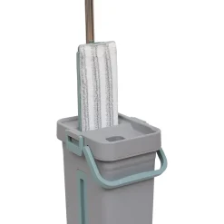 Cubo mecánico SKY gris con mopa 5 litros