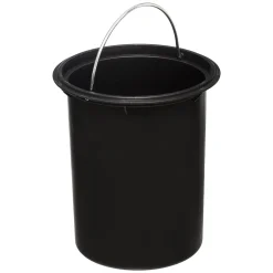 Cubo MODERN blanco de metal softclose 3L