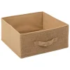 Cubo Organizador Beige 15x31cm