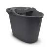 Cubo Ovalado De Plast.Con Pico 15L Gris