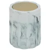 Cubo para encimera MARBY blanco de poliresina 1.5L