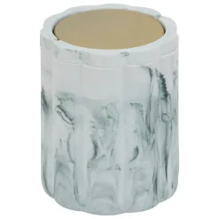 Cubo para encimera MARBY blanco de poliresina 1.5L