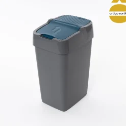 Cubo reciclaje con tapa basculante 18L