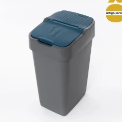 Cubo reciclaje con tapa basculante 35L