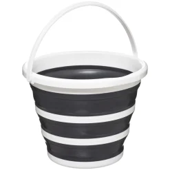Cubo Retráctil 10L Blanco/Gris