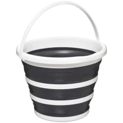 Cubo Retráctil 10L Blanco/Gris
