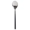 Cuchara de mesa LUNE inox con mango negro