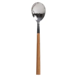 Cuchara Postre Lune Inox C/Mango Madera