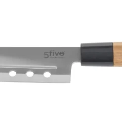 Cuchillo Santoku Con Mango De Bambú