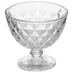 Cuenco con pie LEA de vidrio 30cl