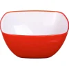 Cuenco Cuadrado Rojo 14Cm