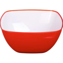 Cuenco Cuadrado Rojo 14Cm