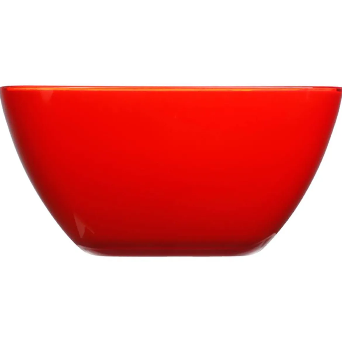 Cuenco Cuadrado Rojo 14Cm