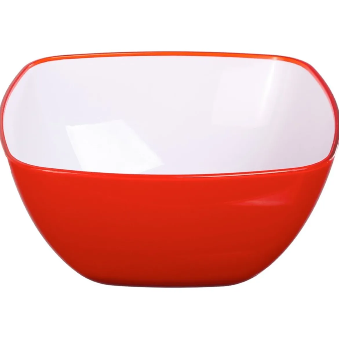 Cuenco Cuadrado Rojo 19Cm