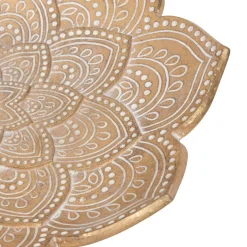 Cuenco OASIS 29.5 cm dorado de poliresina