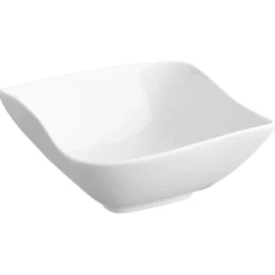 Cuenco Ondulado Blanco 14Cm