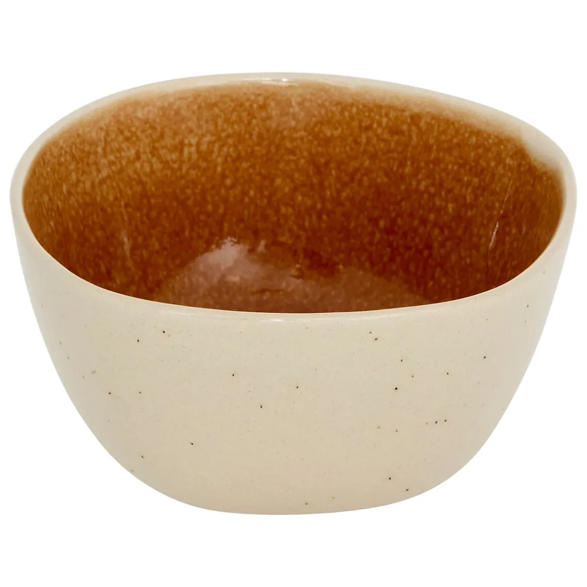 Cuenco WONJA marrón de porcelana 11cm
