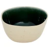 Cuenco WONJA verde de porcelana 11cm