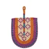 Decoración de pared de mimbre YUCATAN 29x45cm