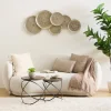 Decoración mural JUNON de metal 18x51cm