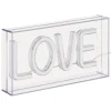 Decoración mural led Neon love