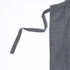 Delantal de cocina con frase gris oscuro 60x80cm