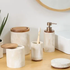 Dispensador de jabón CÔME beige