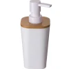 Dispensador De Jabón Liq.C/Tapa De Bambú