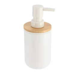 Dispensador De Jabón Líquido De Bambú