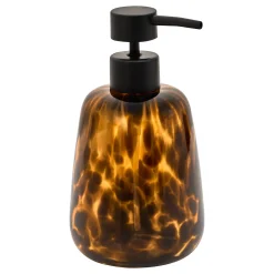 Dispensador de jabón líquido DOTTY marrón 400ML