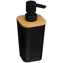 Dispensador De Jabón Líquido Tapa Bambú